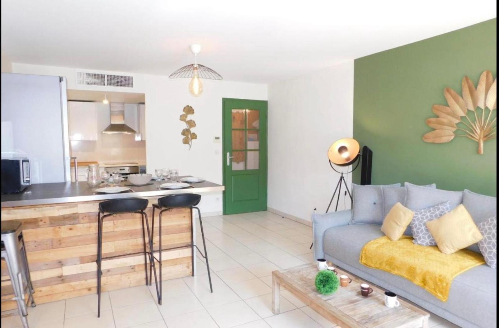 Proche Mer 3P+40M2 Terrasse Antibes Bagian luar foto